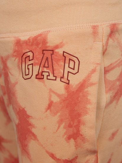Gap Dětské batikované tepláky logo