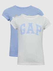 Gap Dětská tričká logo GAP, 2ks XXL
