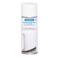 MASTON Barva na radiátory ve spreji MASTON, 400 ml, bílá lesklá