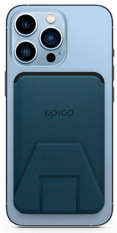Levně EPICO Magnetic Wallet - modrá 9918131600003