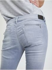 Pepe Jeans Světle šedé dámské skinny fit džíny Pepe Jeans 24/32