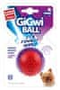 Hračka pes Ball míček S červeno/purpurový