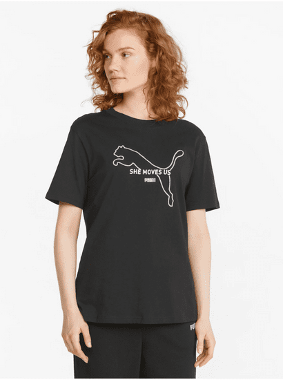 Puma Černé dámské tričko Puma Her