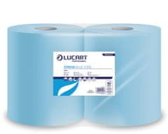 Lucart Professional Ručníky "Strong Blue 3500", modré, papírové, role, 3 vrstvé, 851323