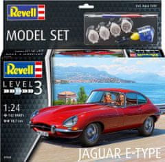 Revell  ModelSet auto 67668 - Jaguar E-Type Coupé (1:24)