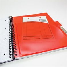Pukka Pad Spirálový sešit "Metallic Project Book", mix barev, A4+, linkovaný, 100 listů, 6970-MET