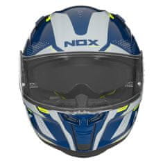 Nox přilba N303S NEO, NOX (petrolejová modrá, stříbrná) 2023 (Velikost: XS) CASQN303SNEOBLEUARGENT