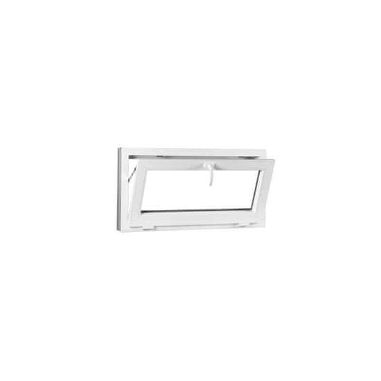 TROCAL Plastové okno | 110x60 cm (1100x600 mm) | bílé | sklopné