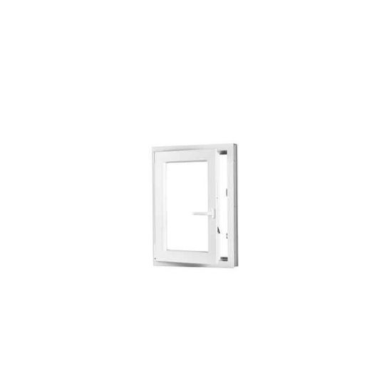 TROCAL Plastové okno | 90x120 cm (900x1200 mm) | bílé | otevíravé i sklopné | levé