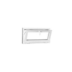 TROCAL Plastové okno | 120x50 cm (1200x500 mm) | bílé | sklopné