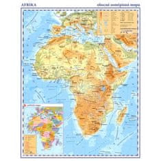 Afrika Obecně zeměpisná mapa - 1:33 000 000