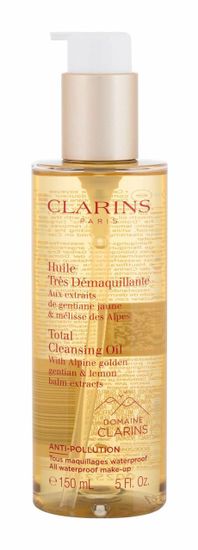 Clarins 150ml total cleansing oil, odličovač tváře