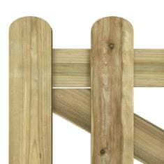 Vidaxl Laťkové plotové branky 2 ks 60 x 300 cm impregnovaná borovice