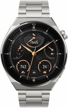 Chytré hodinky Huawei Watch GT 3 Pro prémiové hodinky výkonné smartwatch potapěčský režim EKG duální GPS hloubkový barometr profesionální funkce profesionální sportovní režimy rychlonabíjení, elegantní design, odolné tělo safírové sklo keramické tělo keramické pouzdro hodinky z keramiky safírové sklíčko potapěčský režim normy pro potápění EN13319 NFC teploměr sledování tepu, SpO2spánku, tréninkový režim, multisport, dlouhá výdrž, bezdrátové nabíjení, vodotěsné, duální GPS, dlouhá výdrž, hudební přehrávač, AMOLED displej barometr 5ATM vodotěsnost výkonné chytré hodinky sportovní hodinky bezdrátové nabíjení Bluetooth volání TruSeen 5.0+