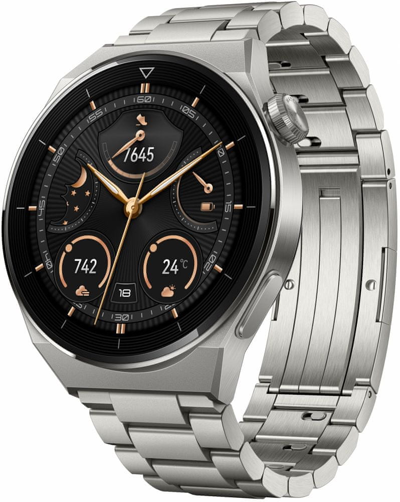 Huawei Watch GT 3 Pro, 46mm, titanové - rozbaleno