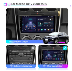 Junsun Autorádio Mazda CX-7 CX7 2008 - 2015, GPS navigace, KAMERA, WIFI USB, rádio pro Mazda CX-7 CX7 2008 - 2015 2008 2009 2010 2011 2012 2013 2014 2015 Android GPS Navigace Mazda CX 7