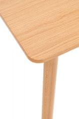 BHM Germany Odkládací stolek Viborg, 60 cm, hnědá