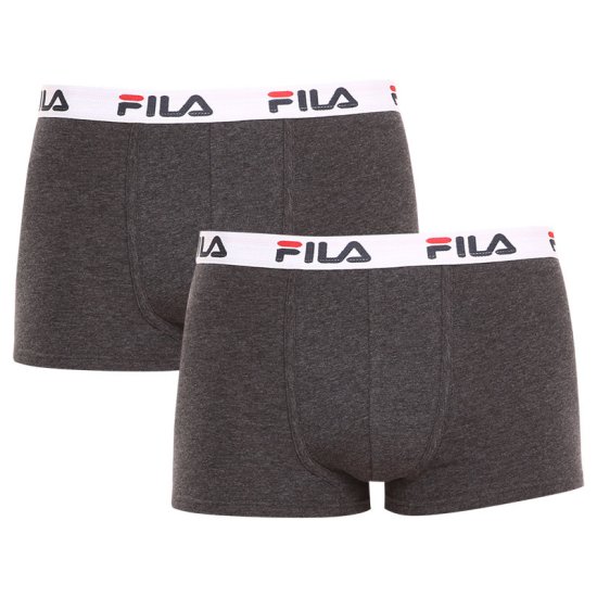 FILA 2PACK pánské boxerky šedé (FU5016/2-248)