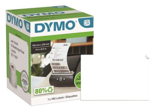 Dymo Dymo LabelWriter štítky 210 x 102mm, 140ks, 2166659