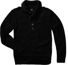 BRANDIT svetr Alpin Pullover černá Velikost: M
