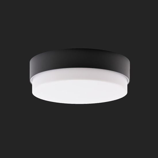 OSMONT OSMONT 57280 TRITON 2 stropní/nástěnné průmyslové plastové svítidlo černá / bílá IP65 3000 K 20W LED