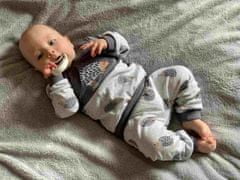 NEW BABY Kojenecké bavlněné tepláčky - Ježek - Velikost 56 (0-3m)