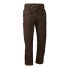 kalhoty kožené se zipem tmavě hnědé Varianta: 46