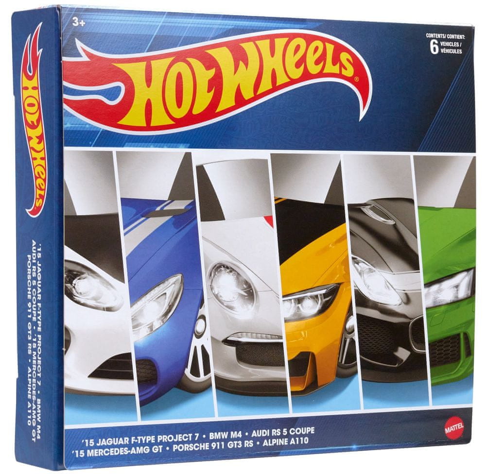 Hot Wheels Tematická kolekce - Evropští velikáni HDH51