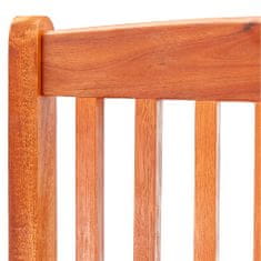 Petromila Skládací zahradní židle 6 ks masivní eukalyptové dřevo