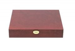 Lindner luxusní dřevěná kazeta - CARUS - na 175 mincí do průměru 37mm.