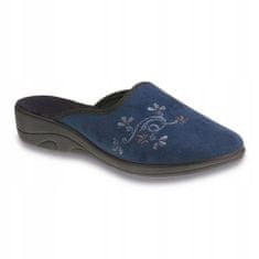 Befado Pantofle 552D005 navy blue velikost 37