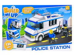 Mikro Trading BuildMeUp stavebnice - Police station 134 ks v krabičce