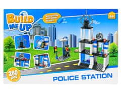Mikro Trading BuildMeUP stavebnice - Police station 280 ks v krabičce