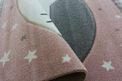 Berfin Dywany Dětský kusový koberec Smart Kids 22412 Pink 120x180