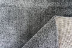 Berfin Dywany Kusový koberec Microsofty 8301 Dark grey 80x150