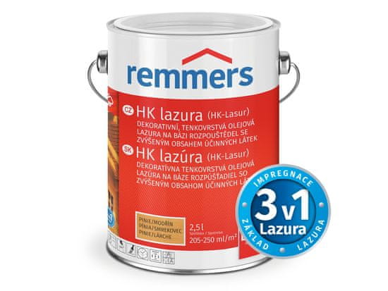 Remmers Remmers - HK Lazura 2,5l (Nussbaum / Ořech)