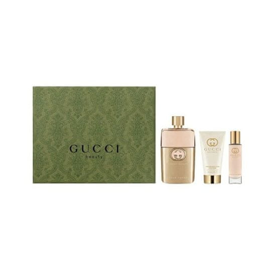 Gucci Guilty Pour Femme Eau de Parfum - EDP 90 + tělové mléko 50 ml + EDP 15 ml