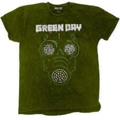 Tričko Gas Mask L unisex zelené