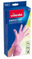 Vileda Simple rukavice M/L 100ks 170902