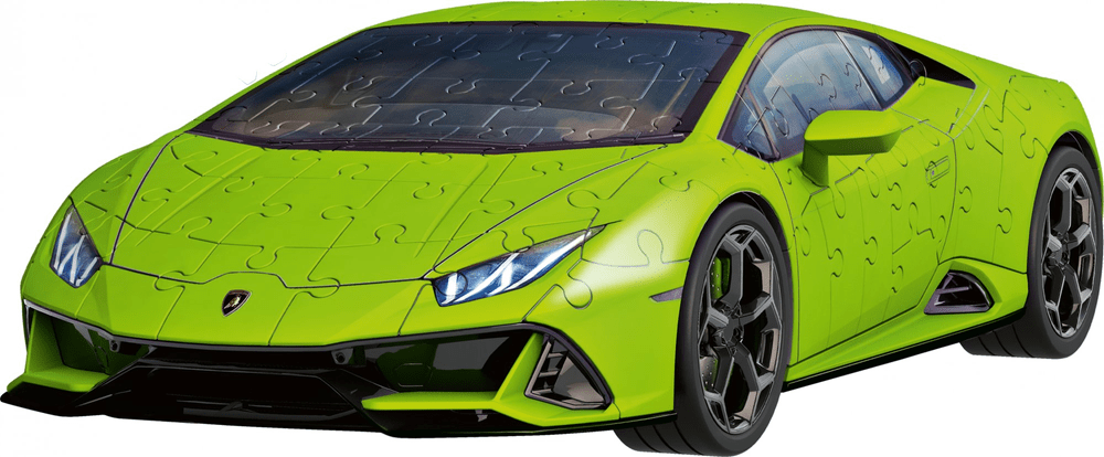 Ravensburger 3D puzzle Lamborghini Huracán Evo zelené 108 dílků