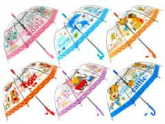 Makro Deštník dětský PVC ZVÍŘÁTKA