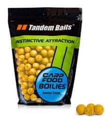 Tandem Baits TB Carp Food Boilies 18mm/1kg Banánový Krém