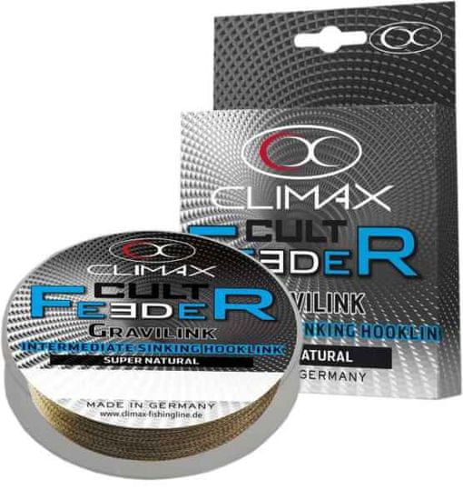 Climax CLIMAX CULT Feeder Gravilink potápivá šňůra šedá 10m 0,22mm / 8,9kg