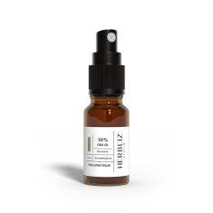 Herbliz Svěží olivový CBD ústní sprej - 10 % plnospektrální