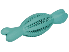 Nobby Dentální hračka pro psy rugby s kostí 23cm
