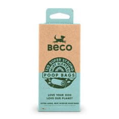 BeCoThings Sáčky na exkrementy Beco, 120 ks, s peprmintovou aroma, z recyklovaných materiálů