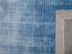 Beliani Koberec šedě-modrý 140 x 200 cm krátkovlasý ERCIS