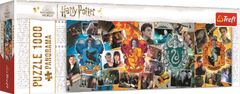 Trefl Panoramatické puzzle Harry Potter: Čtyři bradavické koleje 1000 dílků