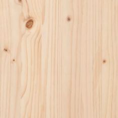Vidaxl Kryt na radiátor 79,5 x 19 x 84 cm masivní borové dřevo