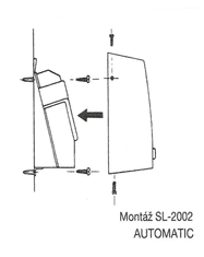 Soler&Palau Teplovzdušný vysoušeč rukou SL 2002, příkon 1835 W, průtok až 170 m³/h, tichý chod, zvýšená ochrana proti poškození a tepelná ochrana motoru, bílý 